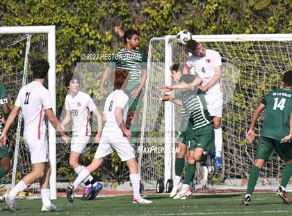 Thumbnail 1 in Harvard-Westlake vs. De La Salle (SoCal Soccer Showcase) photogallery.