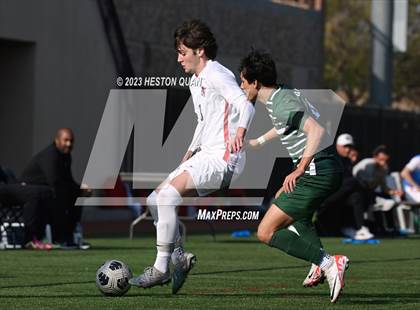 Thumbnail 1 in Harvard-Westlake vs. De La Salle (SoCal Soccer Showcase) photogallery.