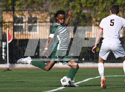 Thumbnail 3 in Harvard-Westlake vs. De La Salle (SoCal Soccer Showcase) photogallery.