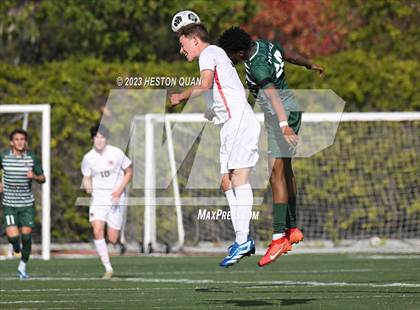 Thumbnail 3 in Harvard-Westlake vs. De La Salle (SoCal Soccer Showcase) photogallery.