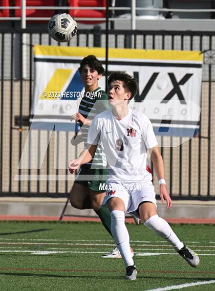 Thumbnail 1 in Harvard-Westlake vs. De La Salle (SoCal Soccer Showcase) photogallery.