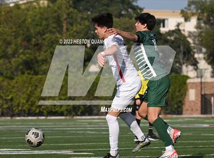 Thumbnail 1 in Harvard-Westlake vs. De La Salle (SoCal Soccer Showcase) photogallery.