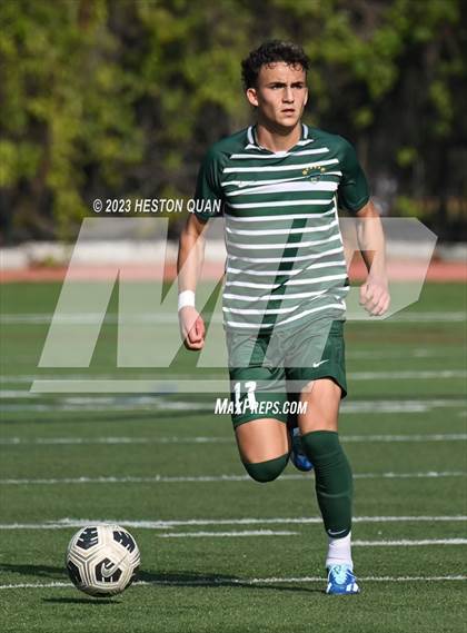 Thumbnail 3 in Harvard-Westlake vs. De La Salle (SoCal Soccer Showcase) photogallery.