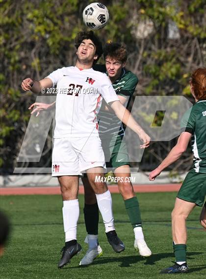 Thumbnail 2 in Harvard-Westlake vs. De La Salle (SoCal Soccer Showcase) photogallery.
