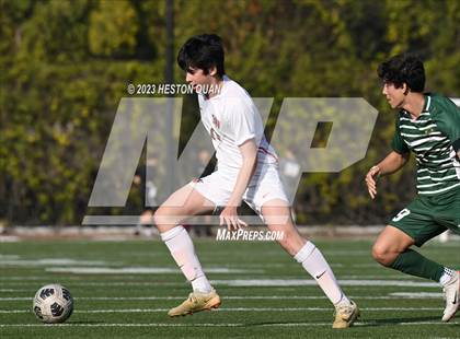 Thumbnail 2 in Harvard-Westlake vs. De La Salle (SoCal Soccer Showcase) photogallery.