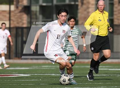 Thumbnail 3 in Harvard-Westlake vs. De La Salle (SoCal Soccer Showcase) photogallery.