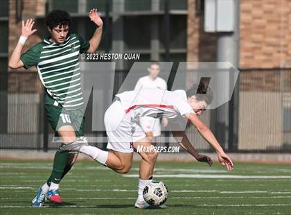 Thumbnail 1 in Harvard-Westlake vs. De La Salle (SoCal Soccer Showcase) photogallery.
