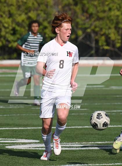 Thumbnail 1 in Harvard-Westlake vs. De La Salle (SoCal Soccer Showcase) photogallery.