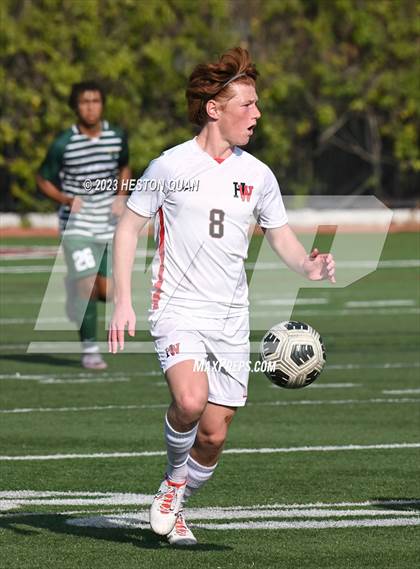 Thumbnail 3 in Harvard-Westlake vs. De La Salle (SoCal Soccer Showcase) photogallery.