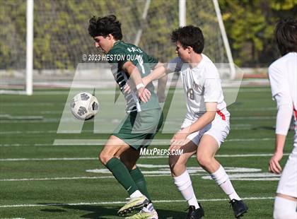 Thumbnail 2 in Harvard-Westlake vs. De La Salle (SoCal Soccer Showcase) photogallery.