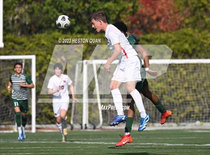 Thumbnail 2 in Harvard-Westlake vs. De La Salle (SoCal Soccer Showcase) photogallery.