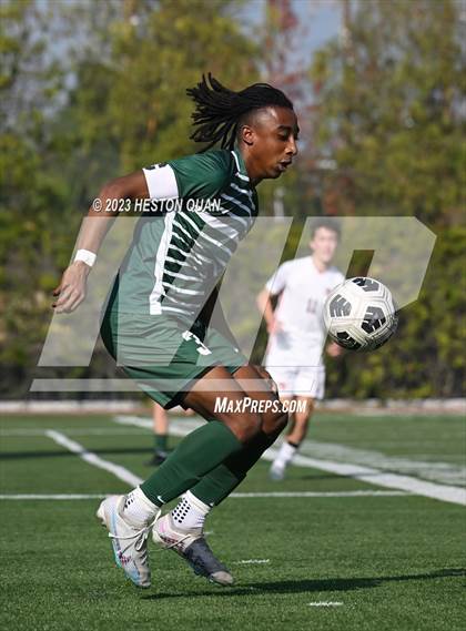 Thumbnail 1 in Harvard-Westlake vs. De La Salle (SoCal Soccer Showcase) photogallery.