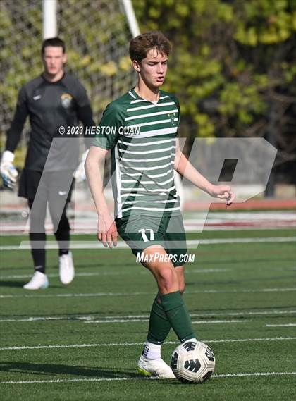 Thumbnail 2 in Harvard-Westlake vs. De La Salle (SoCal Soccer Showcase) photogallery.