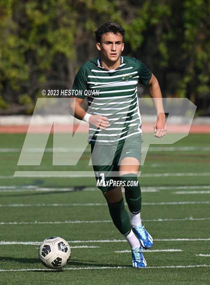 Thumbnail 2 in Harvard-Westlake vs. De La Salle (SoCal Soccer Showcase) photogallery.