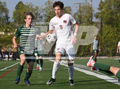 Thumbnail 2 in Harvard-Westlake vs. De La Salle (SoCal Soccer Showcase) photogallery.
