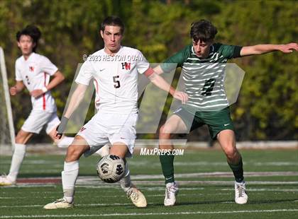 Thumbnail 3 in Harvard-Westlake vs. De La Salle (SoCal Soccer Showcase) photogallery.