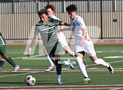Thumbnail 1 in Harvard-Westlake vs. De La Salle (SoCal Soccer Showcase) photogallery.