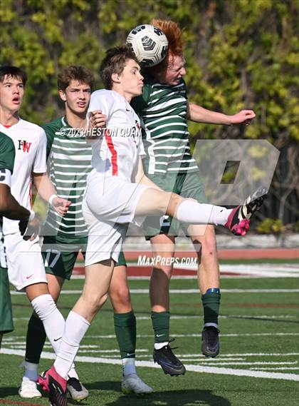 Thumbnail 3 in Harvard-Westlake vs. De La Salle (SoCal Soccer Showcase) photogallery.