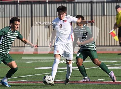 Thumbnail 3 in Harvard-Westlake vs. De La Salle (SoCal Soccer Showcase) photogallery.