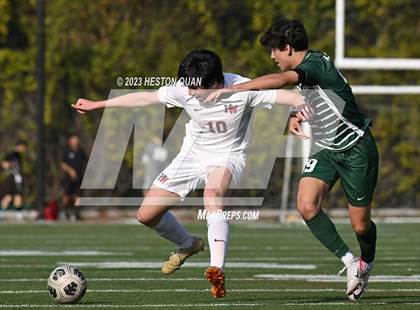 Thumbnail 1 in Harvard-Westlake vs. De La Salle (SoCal Soccer Showcase) photogallery.