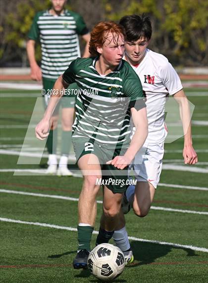 Thumbnail 1 in Harvard-Westlake vs. De La Salle (SoCal Soccer Showcase) photogallery.