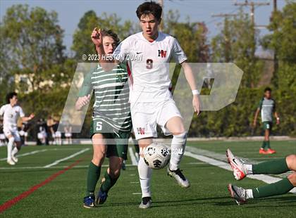 Thumbnail 3 in Harvard-Westlake vs. De La Salle (SoCal Soccer Showcase) photogallery.