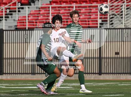 Thumbnail 2 in Harvard-Westlake vs. De La Salle (SoCal Soccer Showcase) photogallery.