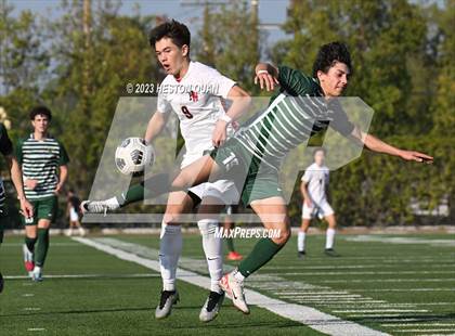 Thumbnail 3 in Harvard-Westlake vs. De La Salle (SoCal Soccer Showcase) photogallery.