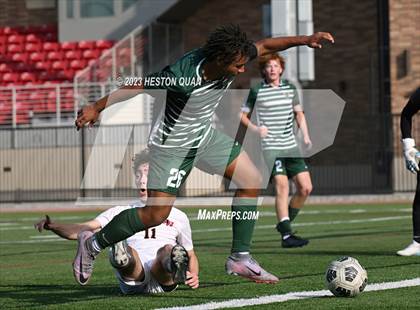 Thumbnail 1 in Harvard-Westlake vs. De La Salle (SoCal Soccer Showcase) photogallery.