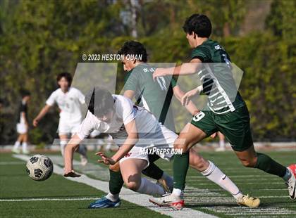 Thumbnail 1 in Harvard-Westlake vs. De La Salle (SoCal Soccer Showcase) photogallery.