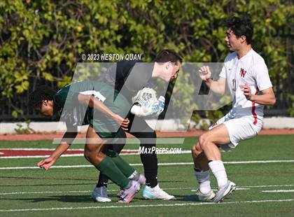 Thumbnail 2 in Harvard-Westlake vs. De La Salle (SoCal Soccer Showcase) photogallery.