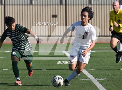 Thumbnail 3 in Harvard-Westlake vs. De La Salle (SoCal Soccer Showcase) photogallery.