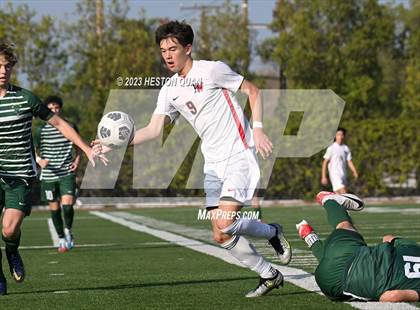 Thumbnail 3 in Harvard-Westlake vs. De La Salle (SoCal Soccer Showcase) photogallery.