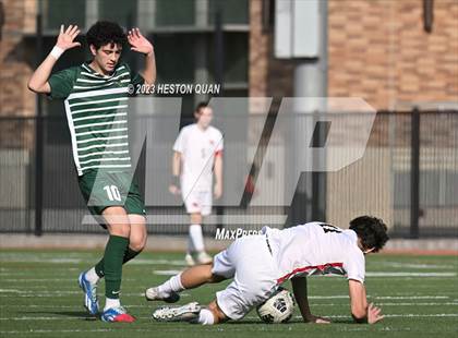 Thumbnail 1 in Harvard-Westlake vs. De La Salle (SoCal Soccer Showcase) photogallery.