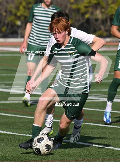 Thumbnail 1 in Harvard-Westlake vs. De La Salle (SoCal Soccer Showcase) photogallery.