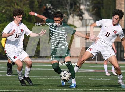 Thumbnail 2 in Harvard-Westlake vs. De La Salle (SoCal Soccer Showcase) photogallery.