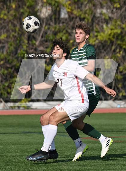 Thumbnail 3 in Harvard-Westlake vs. De La Salle (SoCal Soccer Showcase) photogallery.