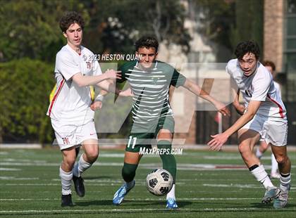 Thumbnail 2 in Harvard-Westlake vs. De La Salle (SoCal Soccer Showcase) photogallery.
