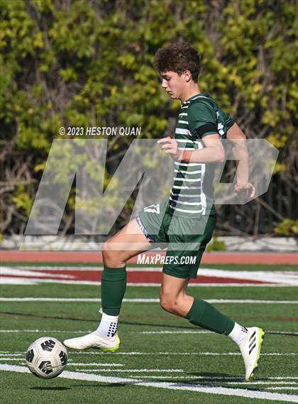 Thumbnail 3 in Harvard-Westlake vs. De La Salle (SoCal Soccer Showcase) photogallery.