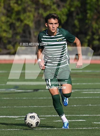 Thumbnail 1 in Harvard-Westlake vs. De La Salle (SoCal Soccer Showcase) photogallery.