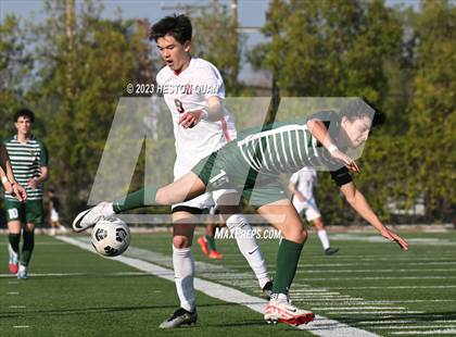Thumbnail 1 in Harvard-Westlake vs. De La Salle (SoCal Soccer Showcase) photogallery.