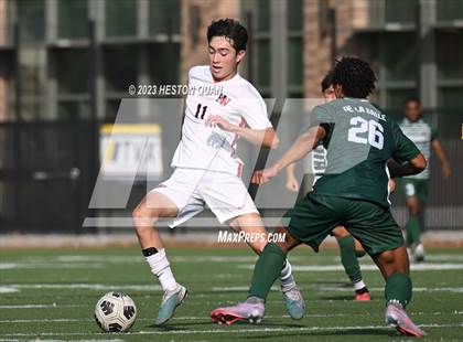 Thumbnail 2 in Harvard-Westlake vs. De La Salle (SoCal Soccer Showcase) photogallery.