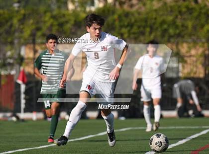 Thumbnail 2 in Harvard-Westlake vs. De La Salle (SoCal Soccer Showcase) photogallery.