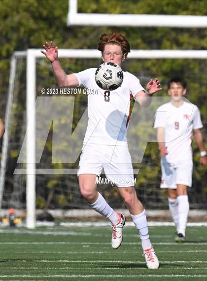 Thumbnail 3 in Harvard-Westlake vs. De La Salle (SoCal Soccer Showcase) photogallery.