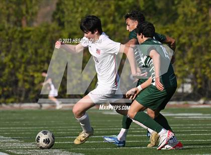 Thumbnail 2 in Harvard-Westlake vs. De La Salle (SoCal Soccer Showcase) photogallery.