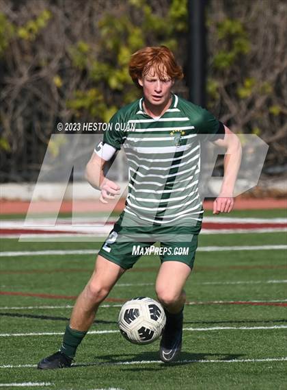 Thumbnail 2 in Harvard-Westlake vs. De La Salle (SoCal Soccer Showcase) photogallery.