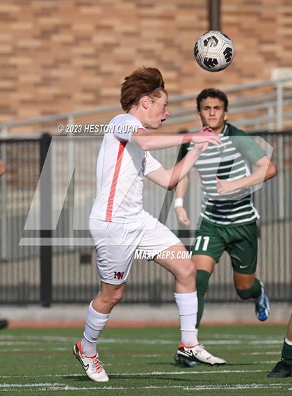 Thumbnail 3 in Harvard-Westlake vs. De La Salle (SoCal Soccer Showcase) photogallery.
