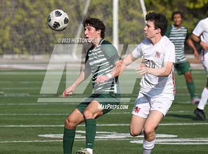 Thumbnail 2 in Harvard-Westlake vs. De La Salle (SoCal Soccer Showcase) photogallery.