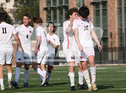 Thumbnail 3 in Harvard-Westlake vs. De La Salle (SoCal Soccer Showcase) photogallery.