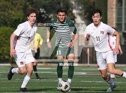 Thumbnail 3 in Harvard-Westlake vs. De La Salle (SoCal Soccer Showcase) photogallery.